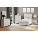 Henrik Ivory Twin Panel Bed