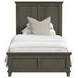 Henrik Gray Twin Panel Bed