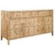 Carnegie Burl Wood 7 Drawer Dresser