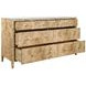 Carnegie Burl Wood 7 Drawer Dresser