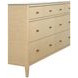 Carnegie Natural Grasscloth 7 Drawer Dresser