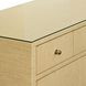 Carnegie Natural Grasscloth 7 Drawer Dresser