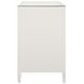 Carnegie Textured White Linen 7 Drawer Dresser