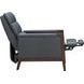 Carolyne Santa Fe Ocean Leather Push Thru The Arms Recliner