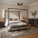 Foxleigh Espresso And Antique Brass Dresser