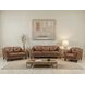 Cassie Latte Leather Living Room Set
