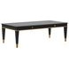 Boulevard Raven Black Rectangular Cocktail Table
