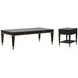 Boulevard Raven Black Rectangular Occassional Table Set
