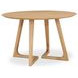 Godenza Natural 47" Round Dining Table