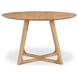 Godenza Natural 47" Round Dining Table