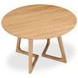 Godenza Natural 47" Round Dining Table