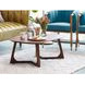 Godenza Brown Oval Coffee Table