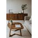 Godenza Brown Oval Coffee Table