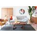Godenza Brown Oval Coffee Table