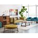 Godenza Brown Oval Coffee Table
