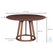Aldo Natural Dining Table