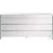 Vetro Il High Gloss White Dresser