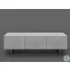 Moon High Gloss White Entertainment Center
