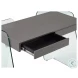 Archie Gray Lacquer Office Desk