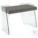 Archie Gray Lacquer Office Desk