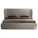 Agoura Taupe King Upholstered Platform Bed