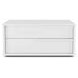 Alessio White 2 Drawer Nightstand
