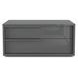 Alessio Dark Gray 2 Drawer Nightstand Set of 2