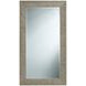 Echoes Gray Echo Oak Rectangular Wall Mirror