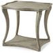 Echoes Gray Echo Oak Rectangular Serpentine Side Table
