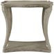 Echoes Gray Echo Oak Rectangular Serpentine Side Table