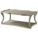 Echoes Gray Echo Oak Rectangular Serpentine Cocktail Table