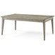 Echoes Gray Echo Oak 119" Extendable Rectangular Dining Table