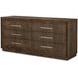 Monterey Hawthorne Dark Panel Bedroom Set
