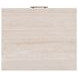 Monterey Hawthorne Light and Beige 1 Drawer Small Travertine Top Nightstand