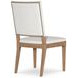 Monterey Hawthorne Light and Cream Upholstered Side Chair with Nailhead Trim