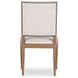 Monterey Hawthorne Light and Cream Upholstered Side Chair with Nailhead Trim