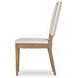 Monterey Hawthorne Light and Cream Upholstered Side Chair with Nailhead Trim
