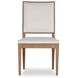 Monterey Hawthorne Light and Cream Upholstered Side Chair with Nailhead Trim
