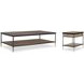 Monterey Hawthorne Light Rectangular Occasional Table Set