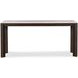Monterey Hawthorne Dark and Beige Square Travertine Top Occasional Table Set