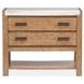 Foxrun Hollow Sierra Brown and Elite Dove Upholstered Panel Bedroom Set