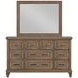 Mariana Mocha Rectangular Dresser Mirror