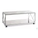 Stella Chrome 3 Piece Occasional Table Set