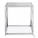 Stella Chrome 3 Piece Occasional Table Set