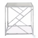 Stella Chrome 3 Piece Occasional Table Set