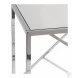 Stella Chrome 3 Piece Occasional Table Set