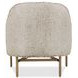 Milo Beige Upholstered Lounge Chair