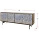 Crossings Coconut Shell 80" TV Stand