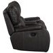 Brookings Charcoal 79" Loveseat with Dual Recliner