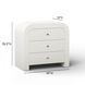 Hump White Arched 3 Drawer Chest